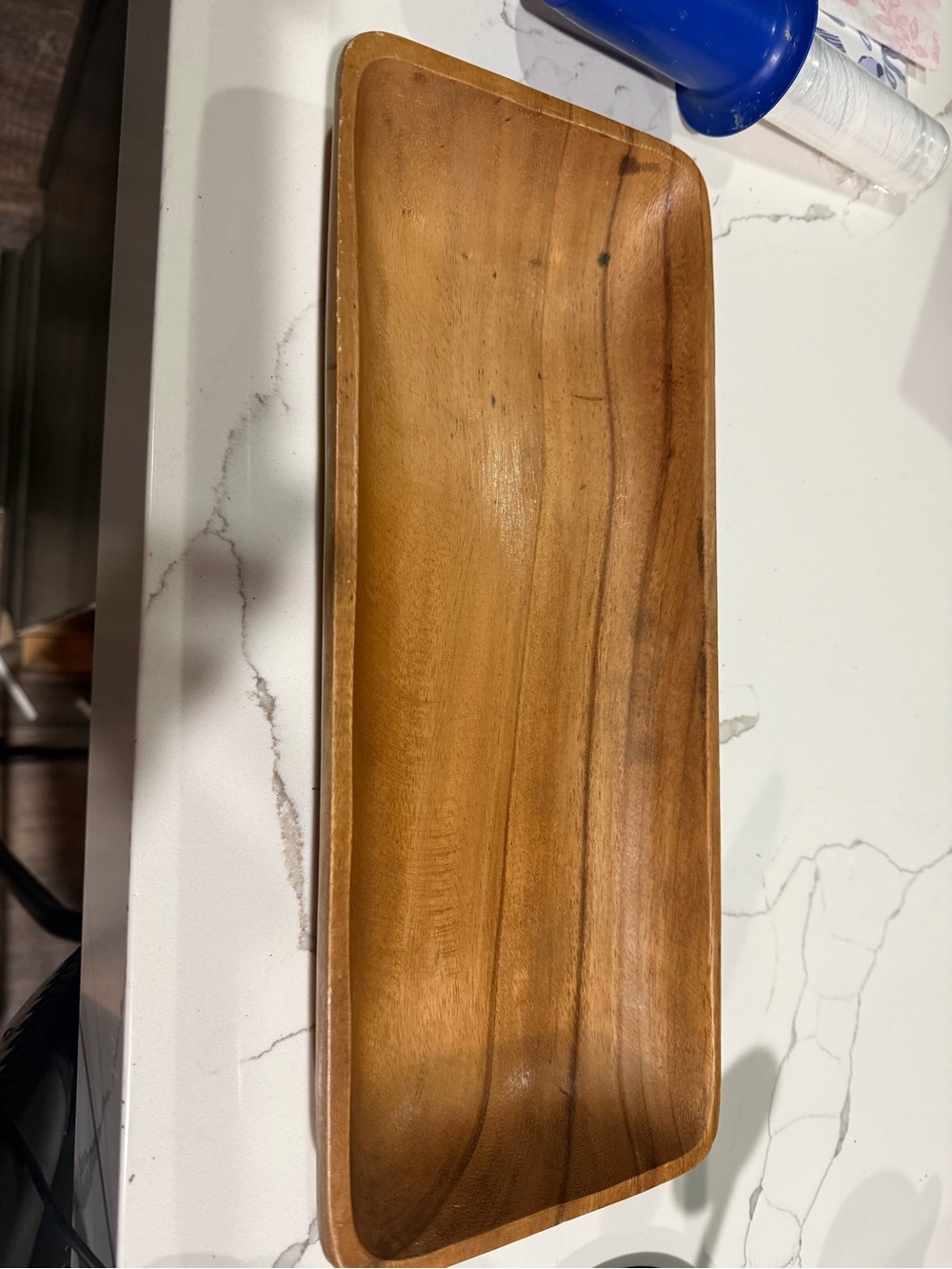 Wood Decorative tray 14 x 6
